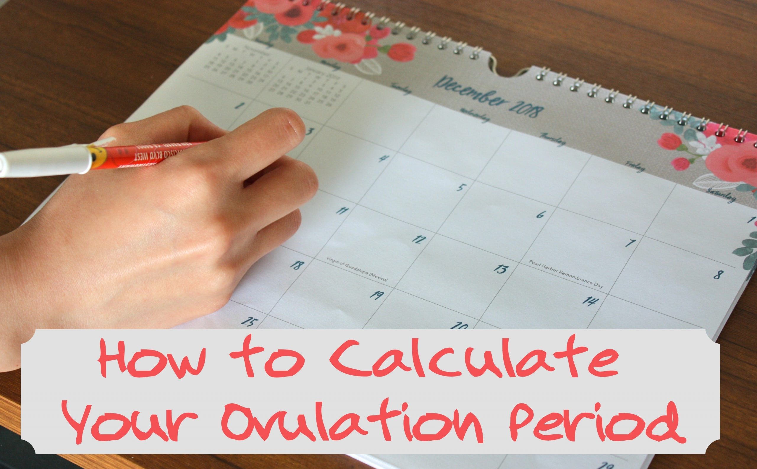 How To Calculate Your Ovulation Period Using Your Menstrual