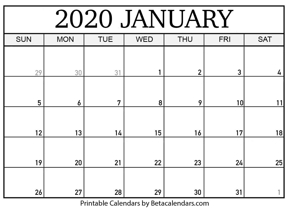 If You Download Your January 2020 Calendar Template, You with regard to 2020 Calendar To Fill In