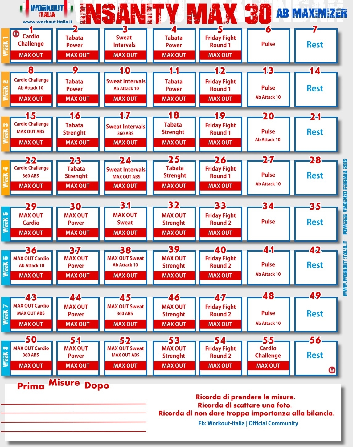 Insanity Max 30 Schedule Pdf | Calendar For Planning in Calendrier Hybride Insanity Max 30
