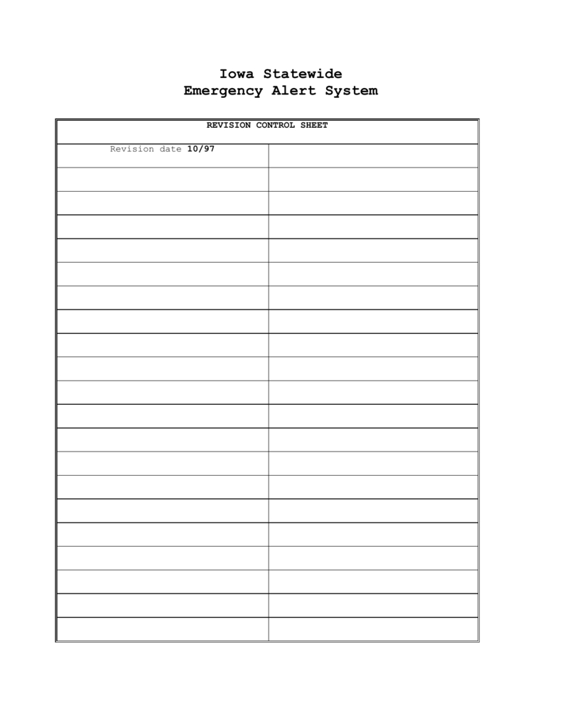 Iowa Statewide Emergency Alert System within What Calendar Date Is Juliam Date 19093