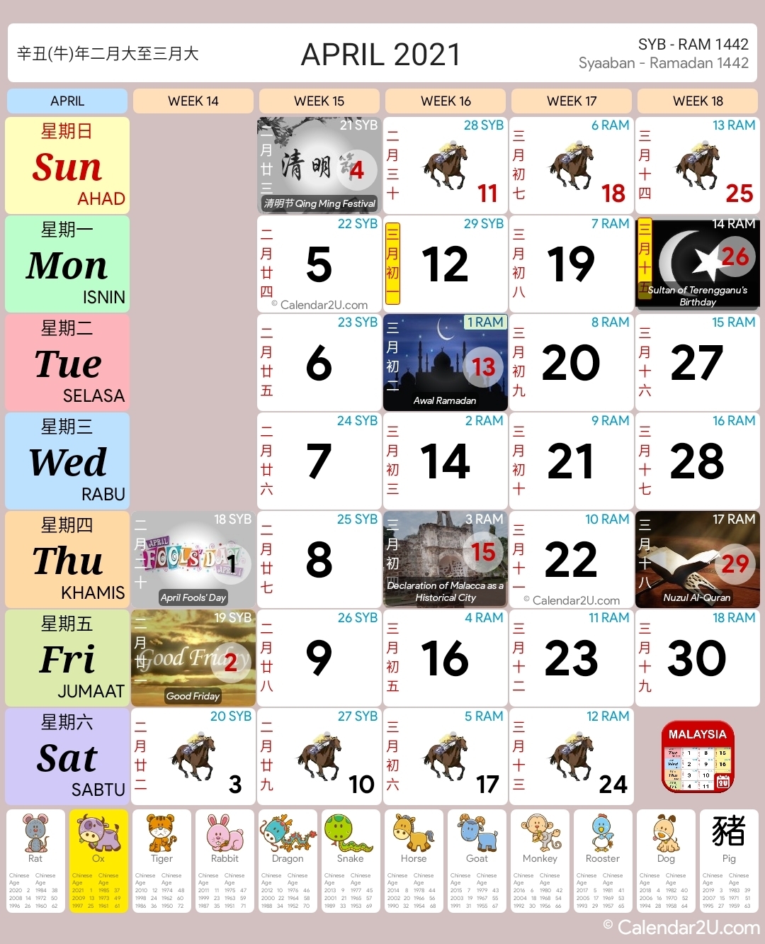 Malaysia Calendar - Blog