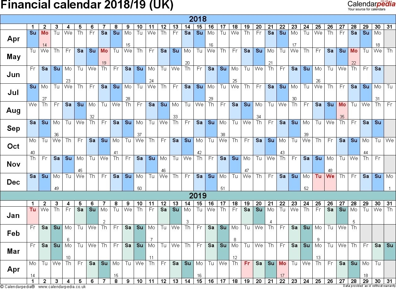 Network Rail Calendar Week Numbers In 2020 | Weekly Calendar