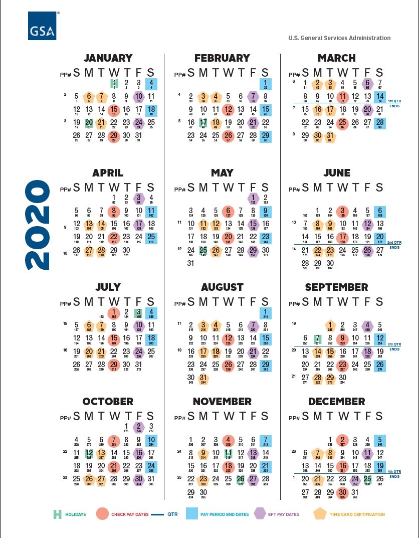 Opm Payroll Calendar 2020 | Payroll Calendar in Federal Pay Periods 2020 Schedule