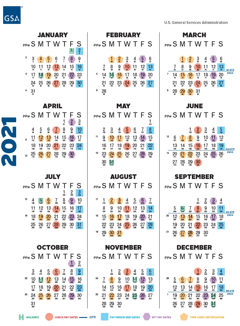 2021 Federal Pay Period Calendar - Calendar Inspiration Design