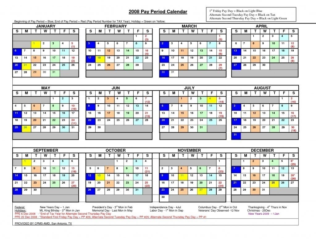 Federal Pay Periods