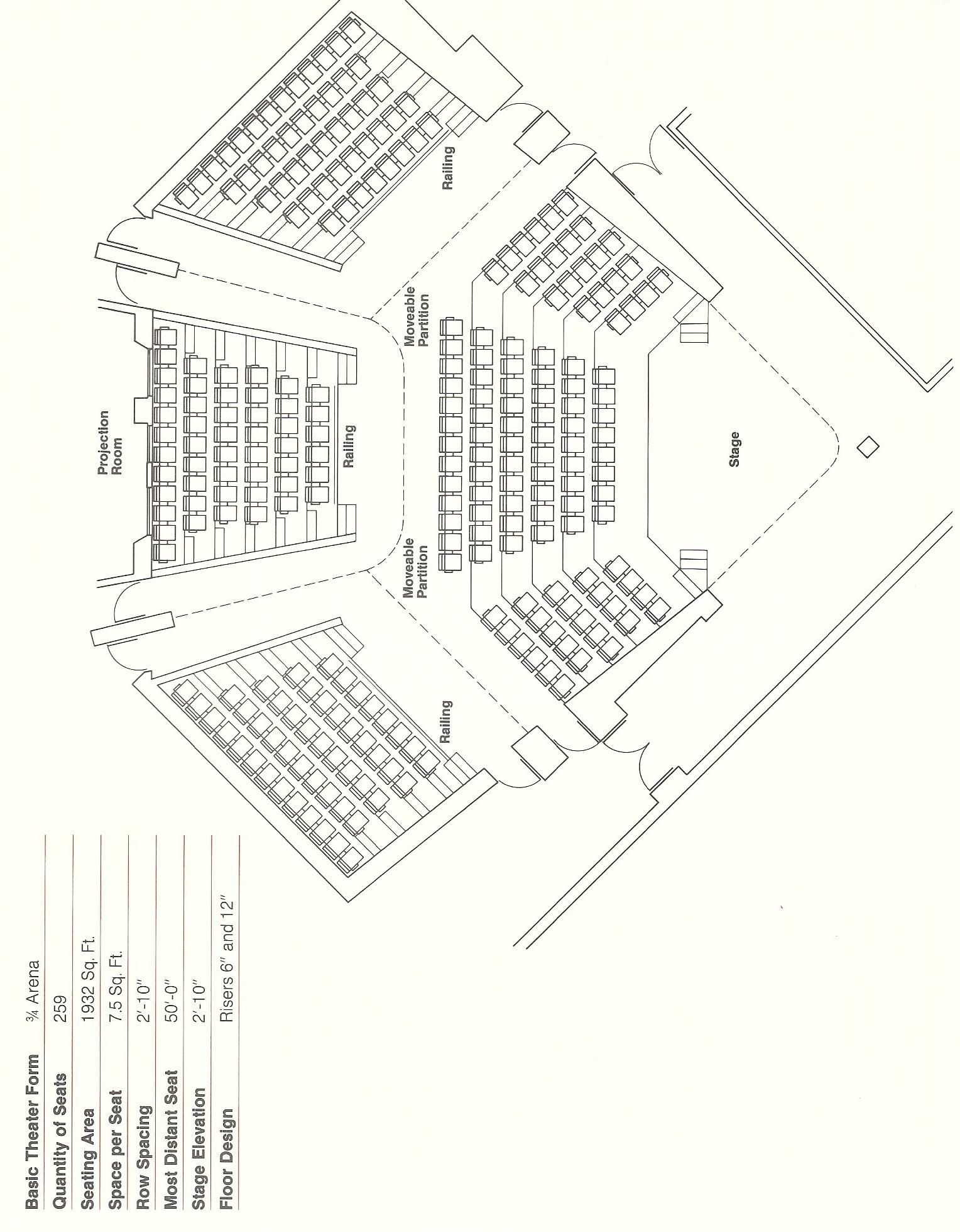 Pinchen Tt On Auditorium &amp; Fixed Seating Layout