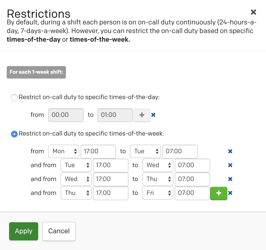 Schedule Basics