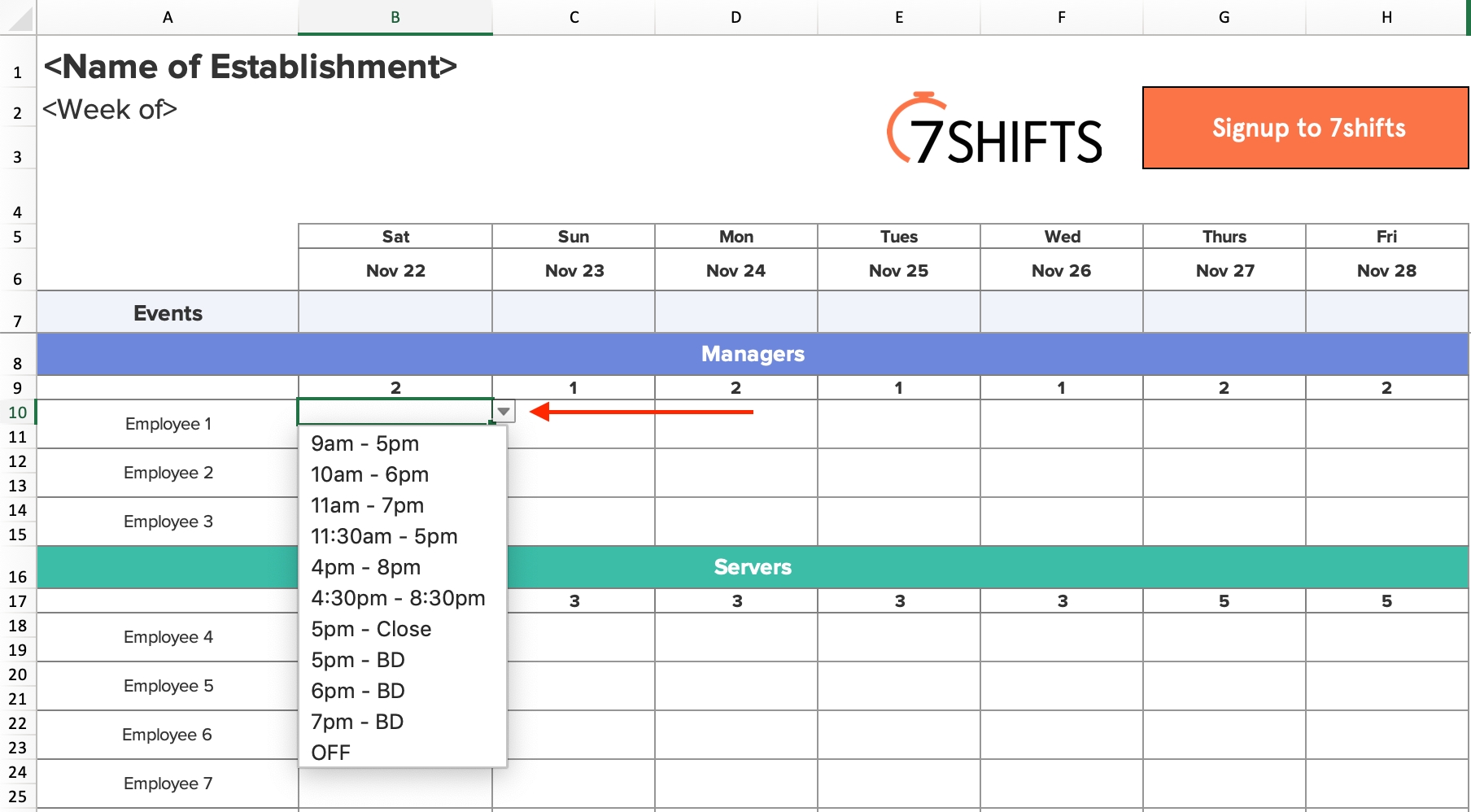 Shift Schedules: The Ultimate How-To Guide | 7Shifts within 12 Hour Shift Schedule Calendar