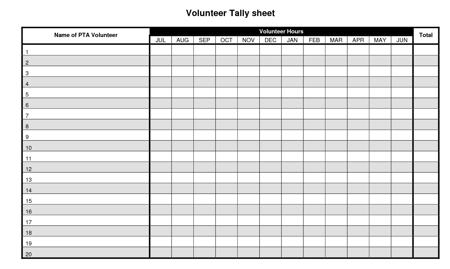 Sign Up Sheet Template With Time Slot - One Platform For