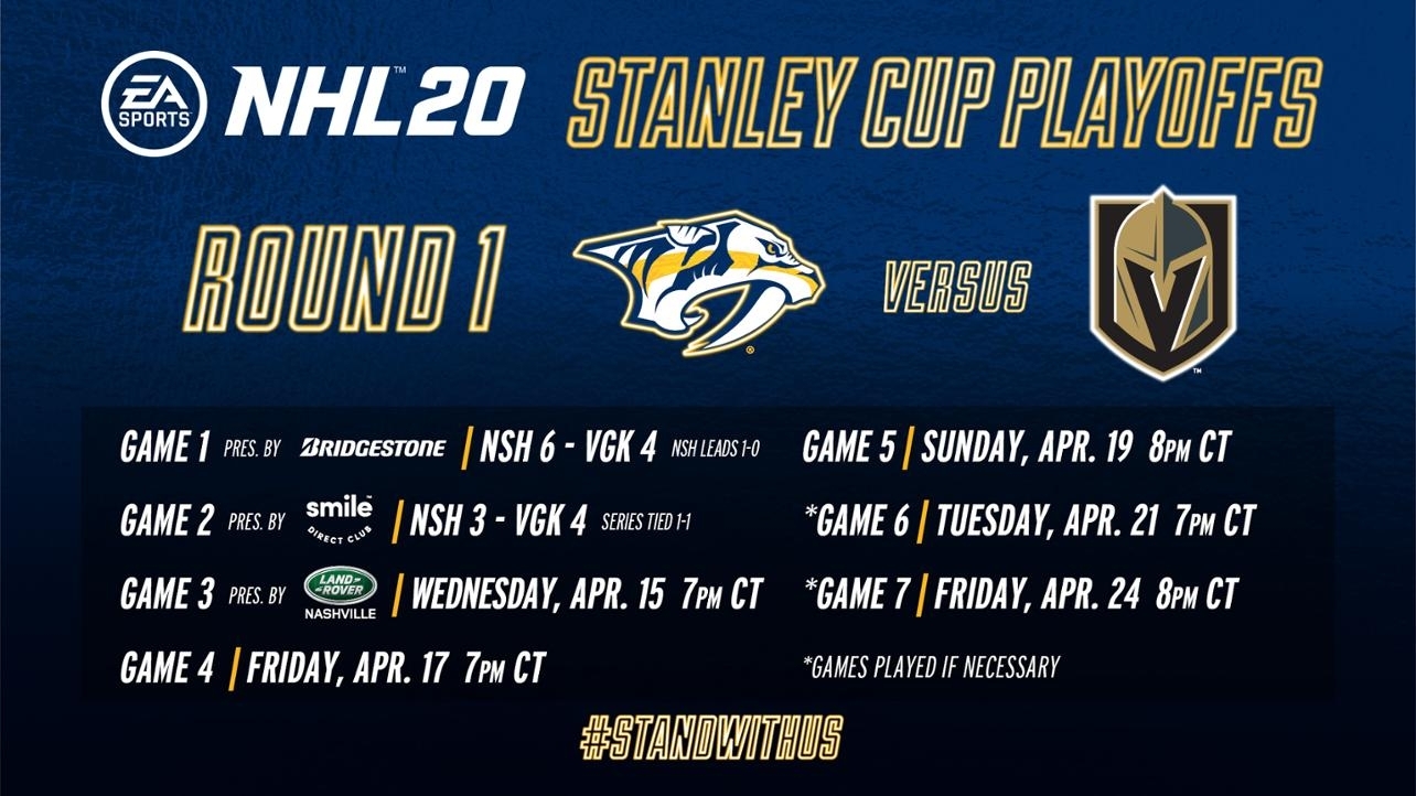 nashville predators schedule 2017 18