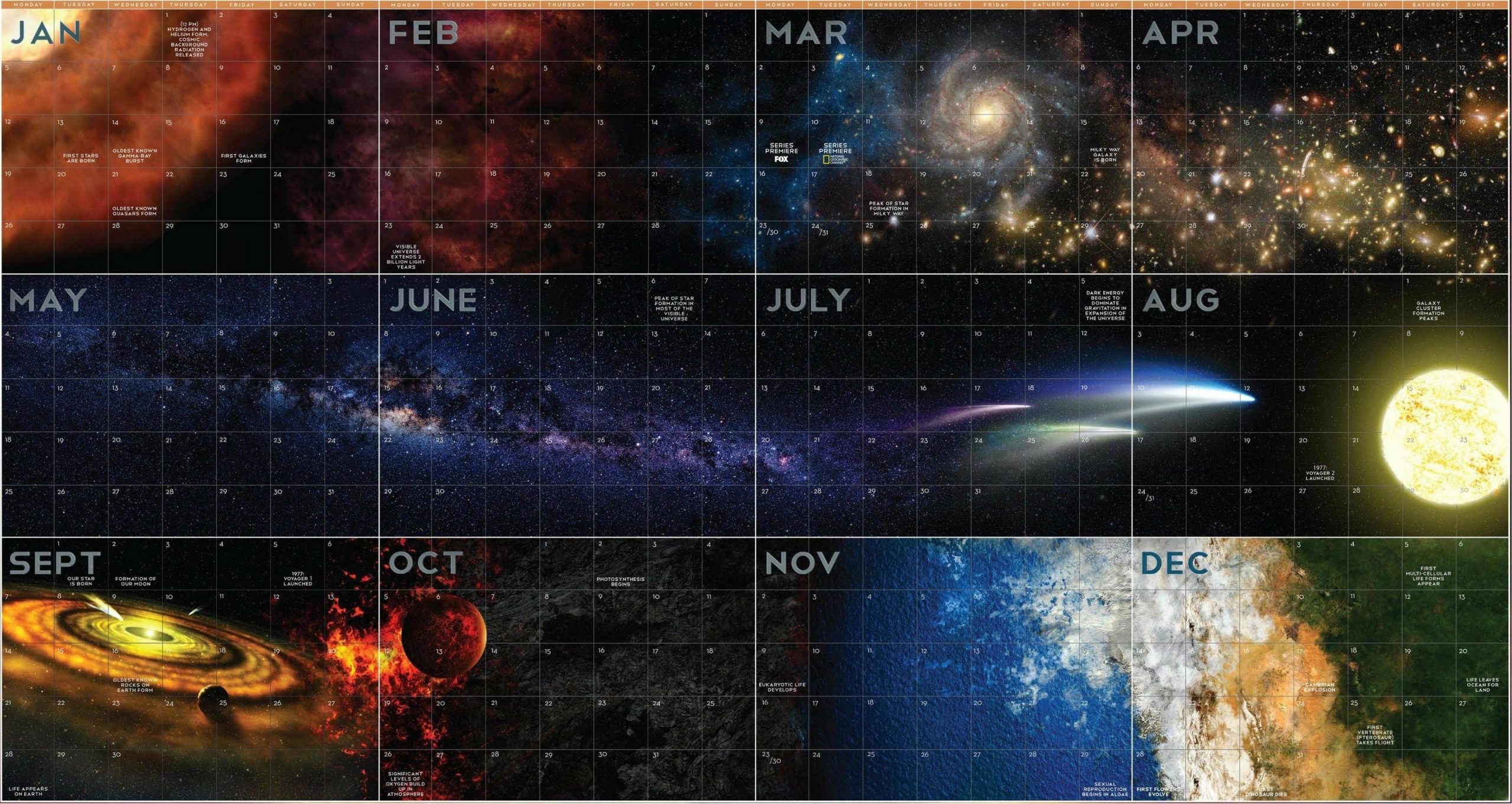 Space Calendar 2017: It&#039;S Gonna Be Exciting - Out Of The Box