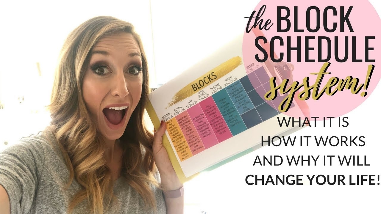 The Block Schedule System And What It Is - Fun Cheap Or Free