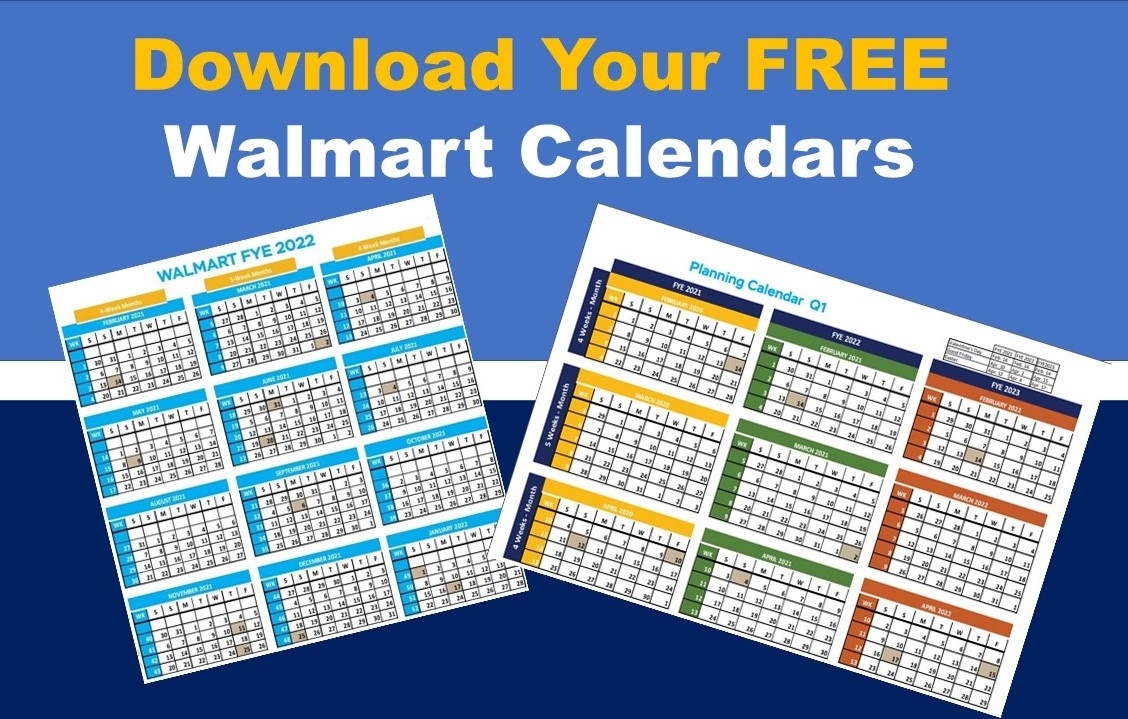 Walmart Fiscal Year Calendar: Fye 2022 Free Download