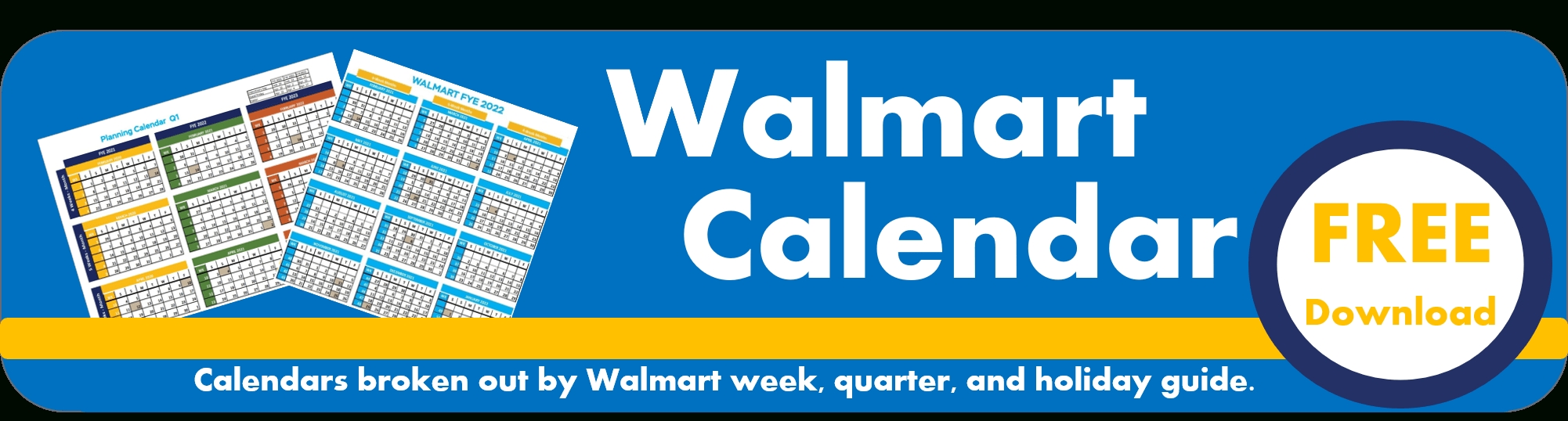 Walmart Fiscal Calendar Jobie Lynelle