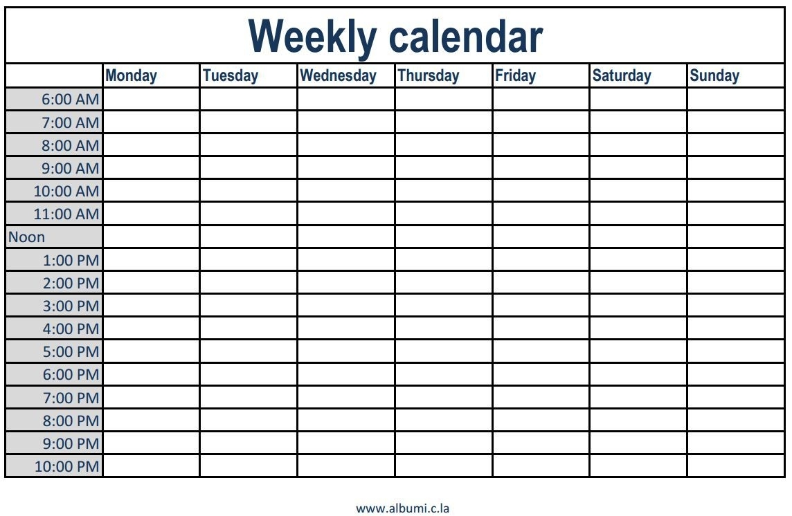 Weekly-Calendar-With-Time-Slots-Excel-Calendar-Template-With
