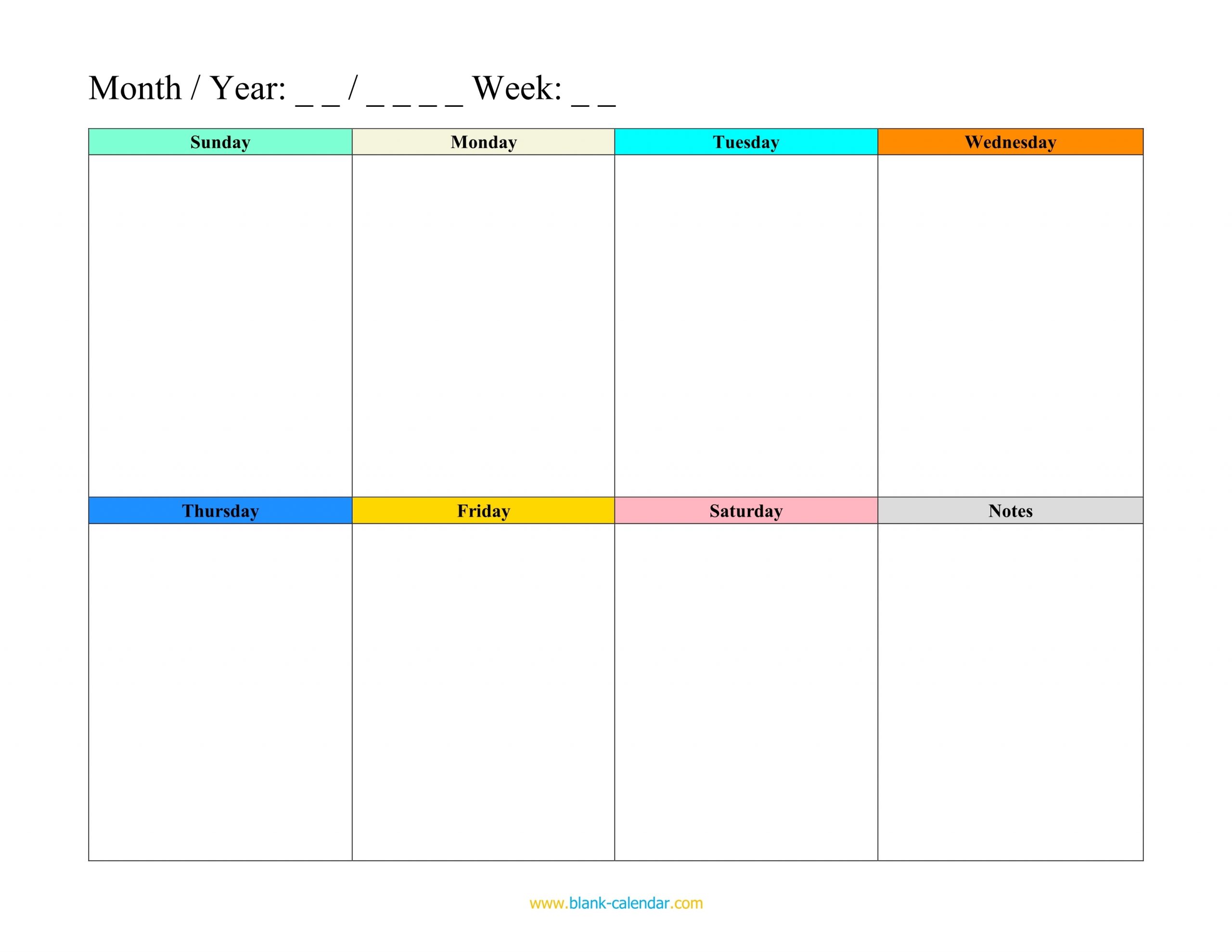 Printable Editable Weekly Planner Template Printable Templates