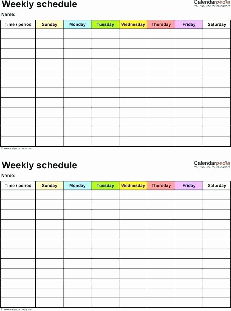 12 Hour Shift Schedule Template Awesome Template 4 F 12