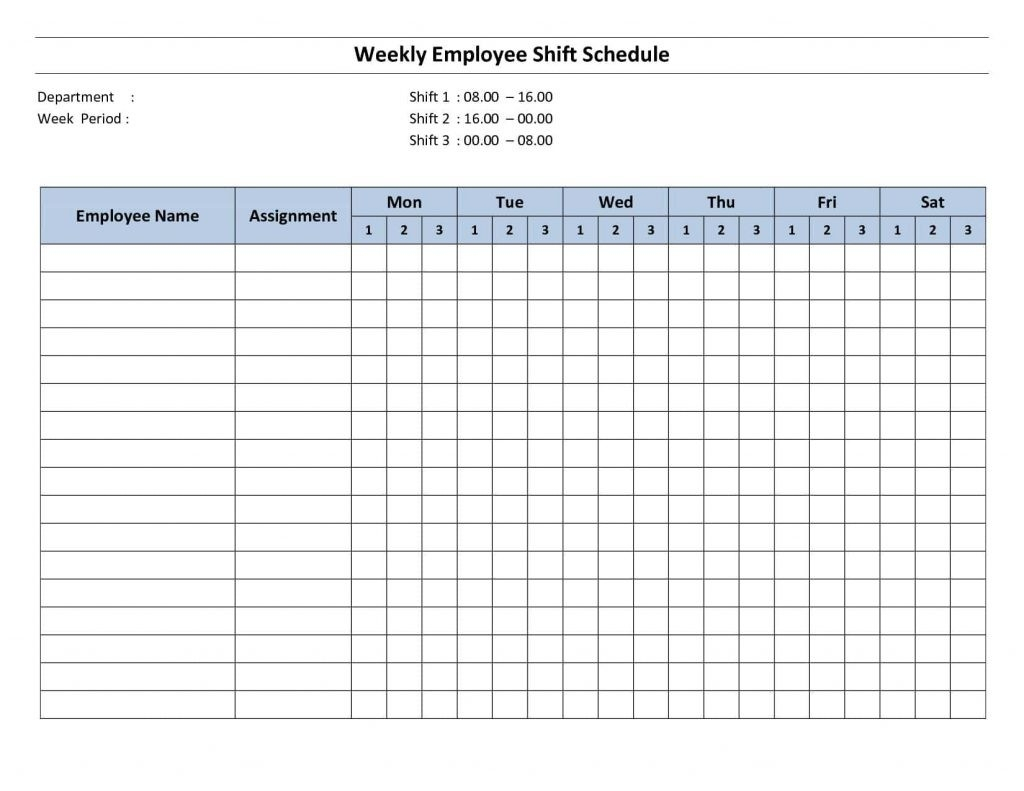 12 Hour Shift Schedule Template Excel | Calendar Template