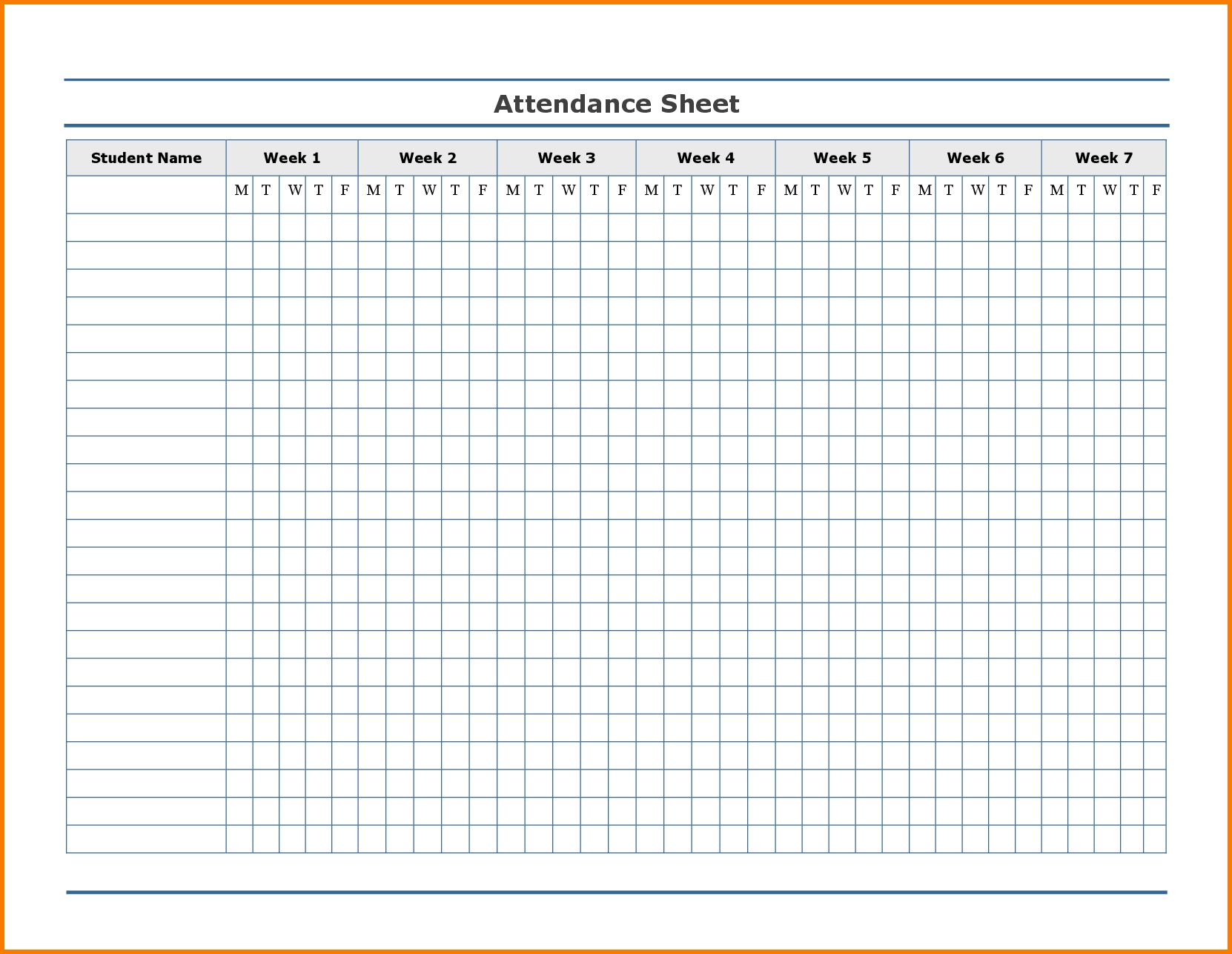 Attendance Calendar 2021 Free Printable Calendar Printables Free Blank 