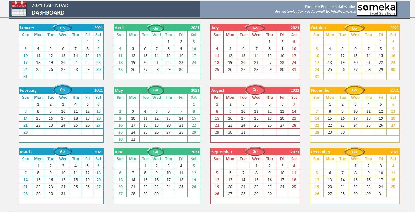 Week Numbers 2021 Financial Year