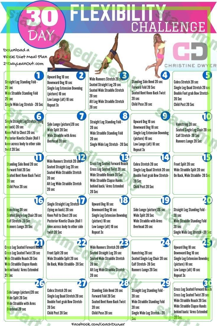 30-Day Flexibility Challenge! | Flexibility Challenge, 30