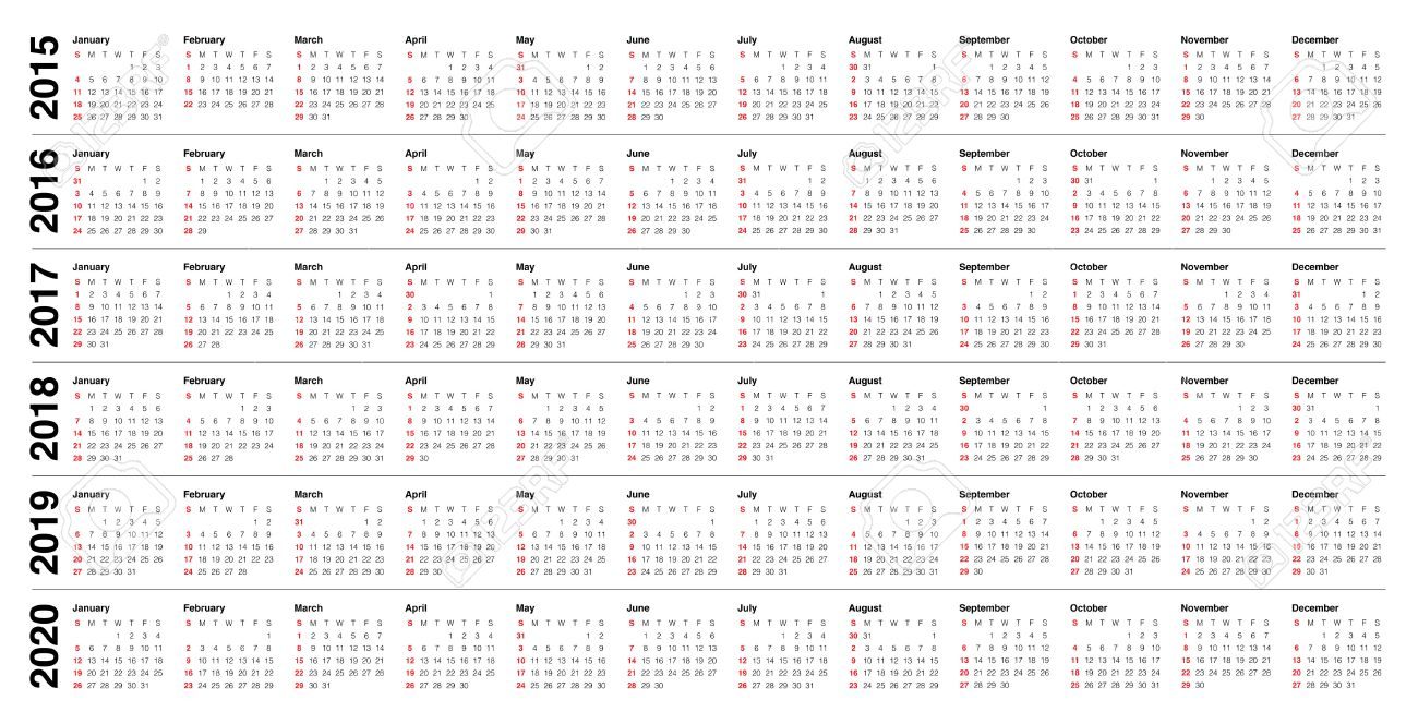 4-4-5 Calendar 2020 - Calendar Printable Free