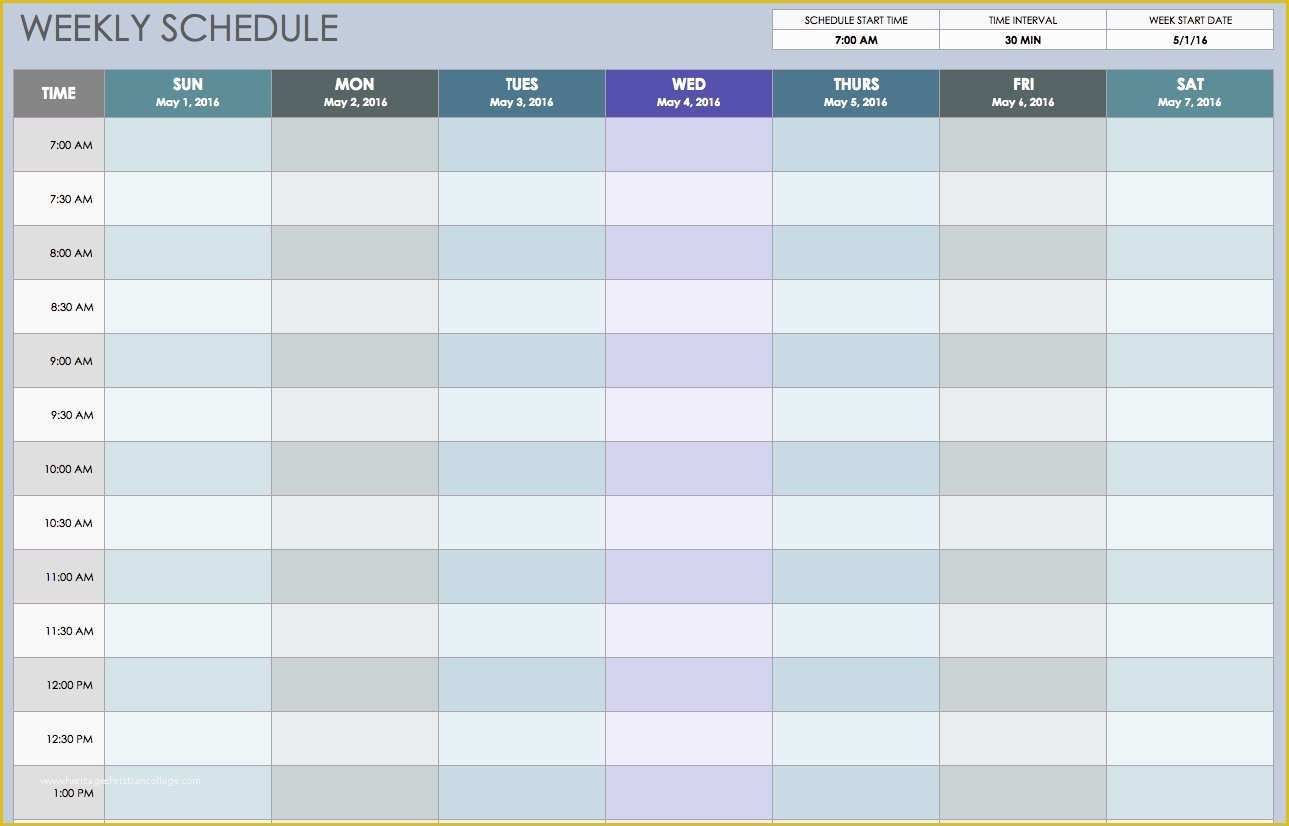 51 Free 3 Week Look Ahead Schedule Template