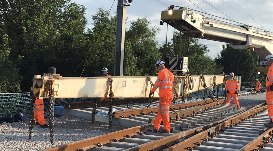 Acton Grange Upgrade: In Numbers - Network Rail