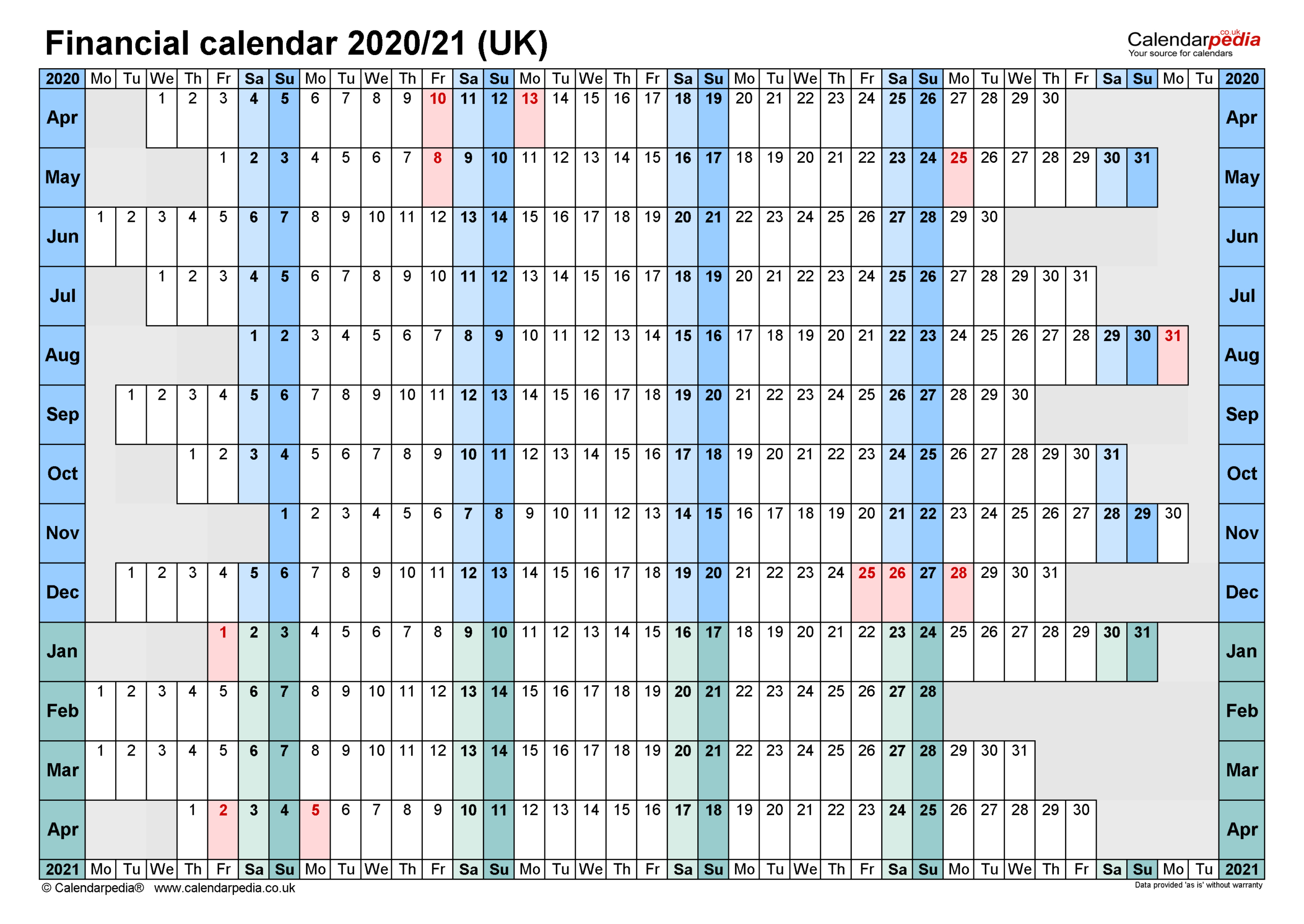 Excel Calendar 2021 With Week Numbers | Calendar