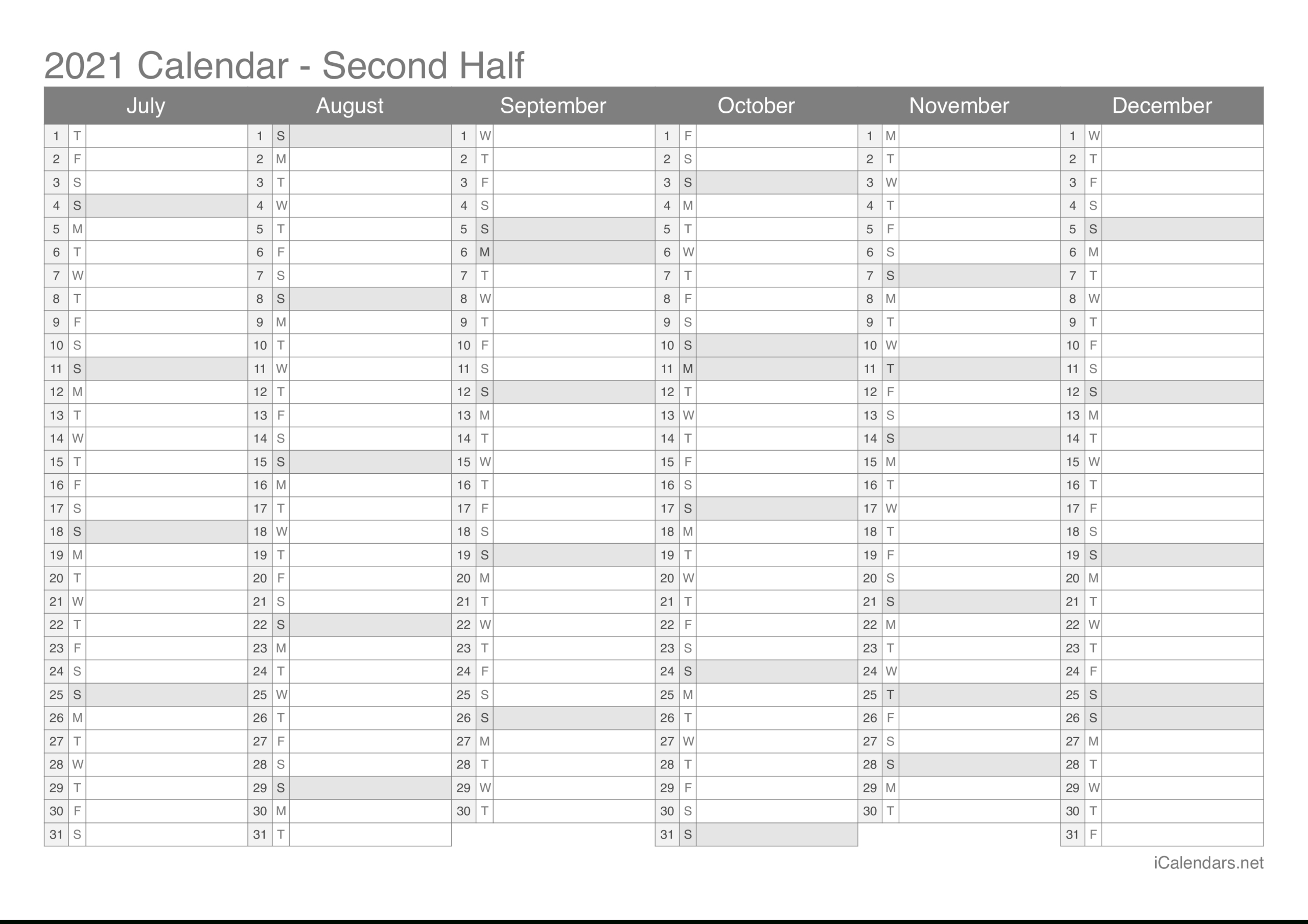 Excel Calendar With Week Numbers 2021 | Calendar