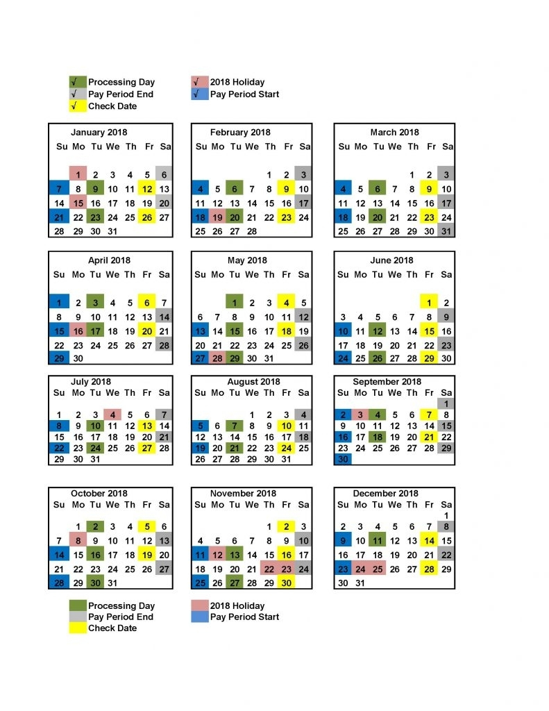 Federal Pay Period Calendar 2020 - Calendar Inspiration Design