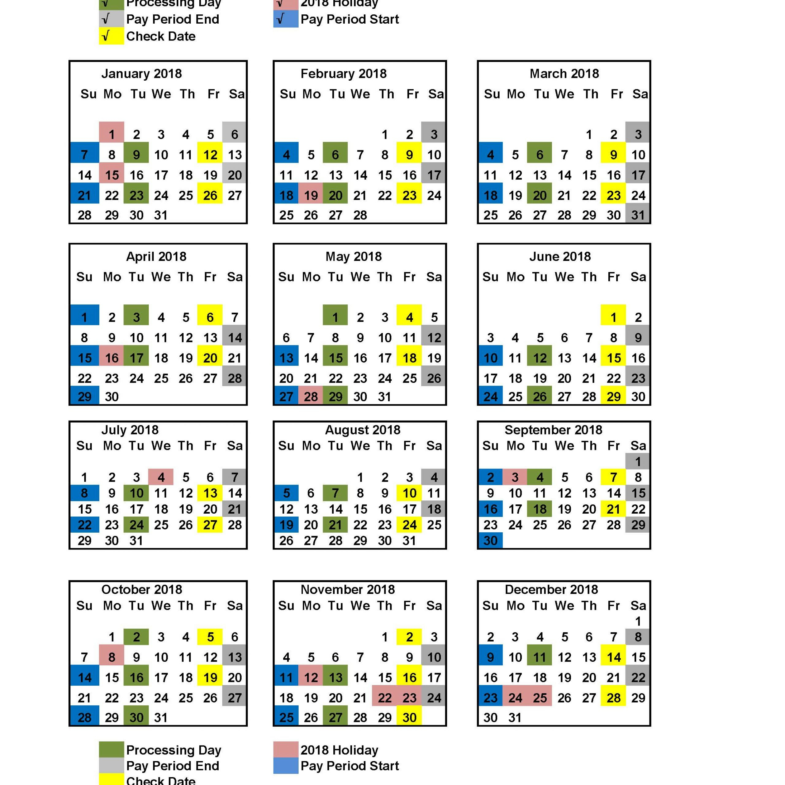Federal Pay Period Calendar 2020 Va | Free Printable Calendar