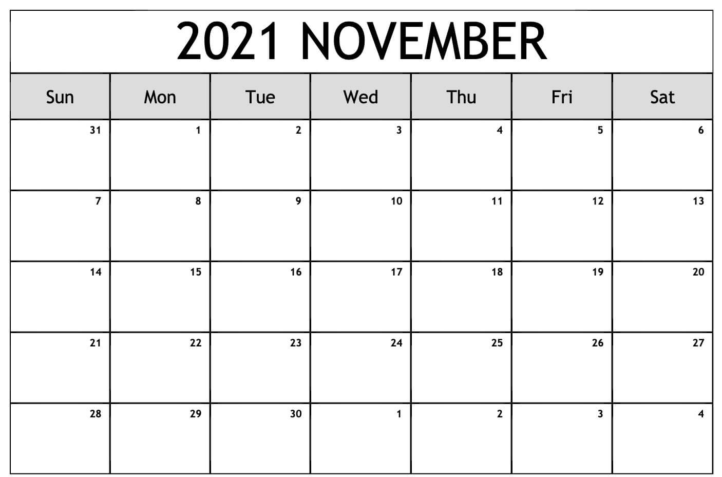 Printable-Blank-Calendar-2021-Monthly-No-Download-...