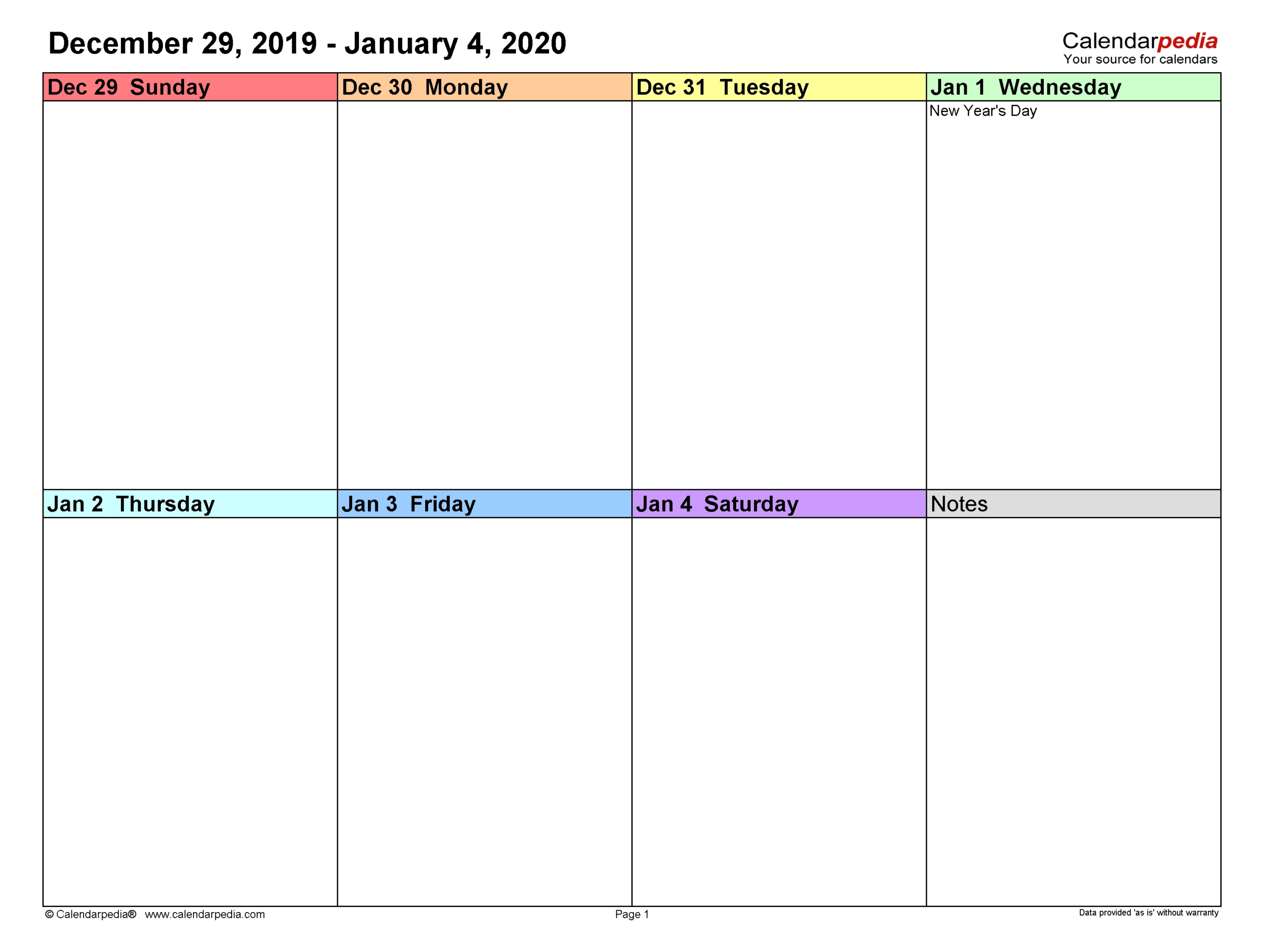 Free Printable Calendar Planner 2020 | Month Calendar