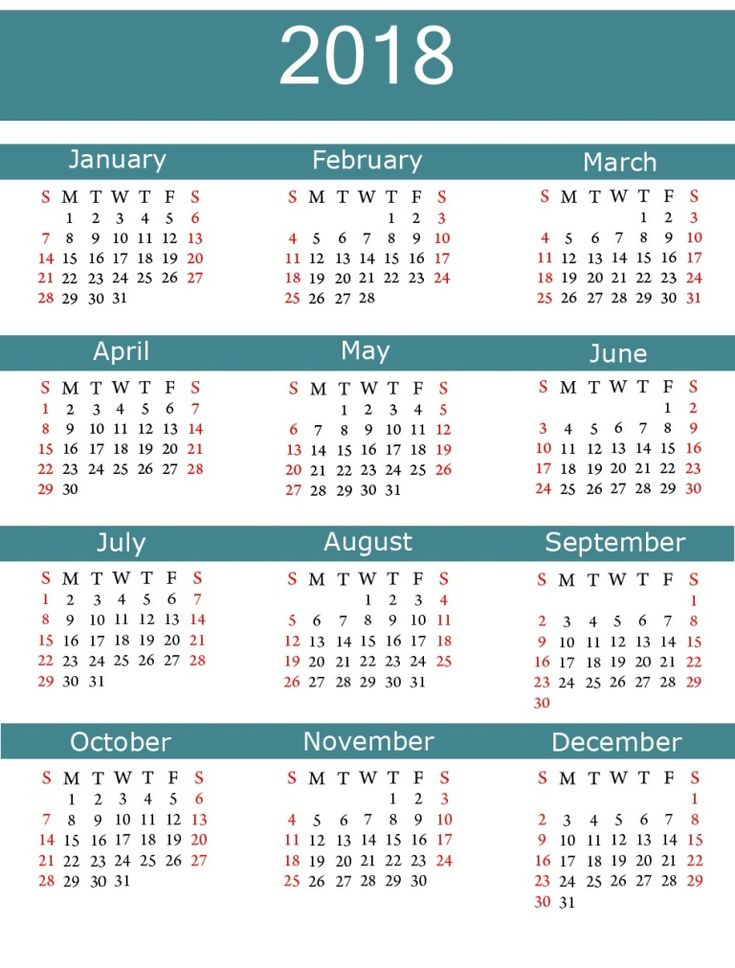 Free Printable Monthly Calendar | Blank Calendar Template