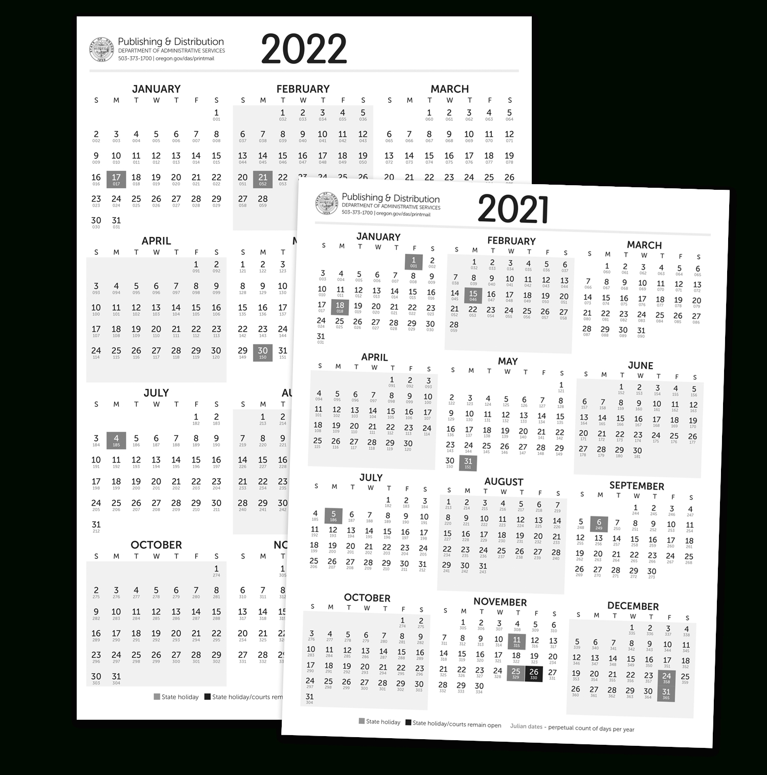 2021 Julian Date Calendar Printable Leap Year Example - vrogue.co