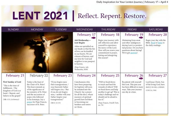 Lent - Diocese Of Manchester