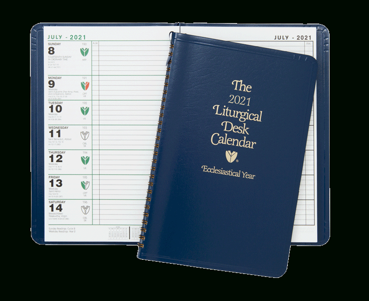 Liturgical Desk Calendar | Ldc | Yearly Ecumenical Church