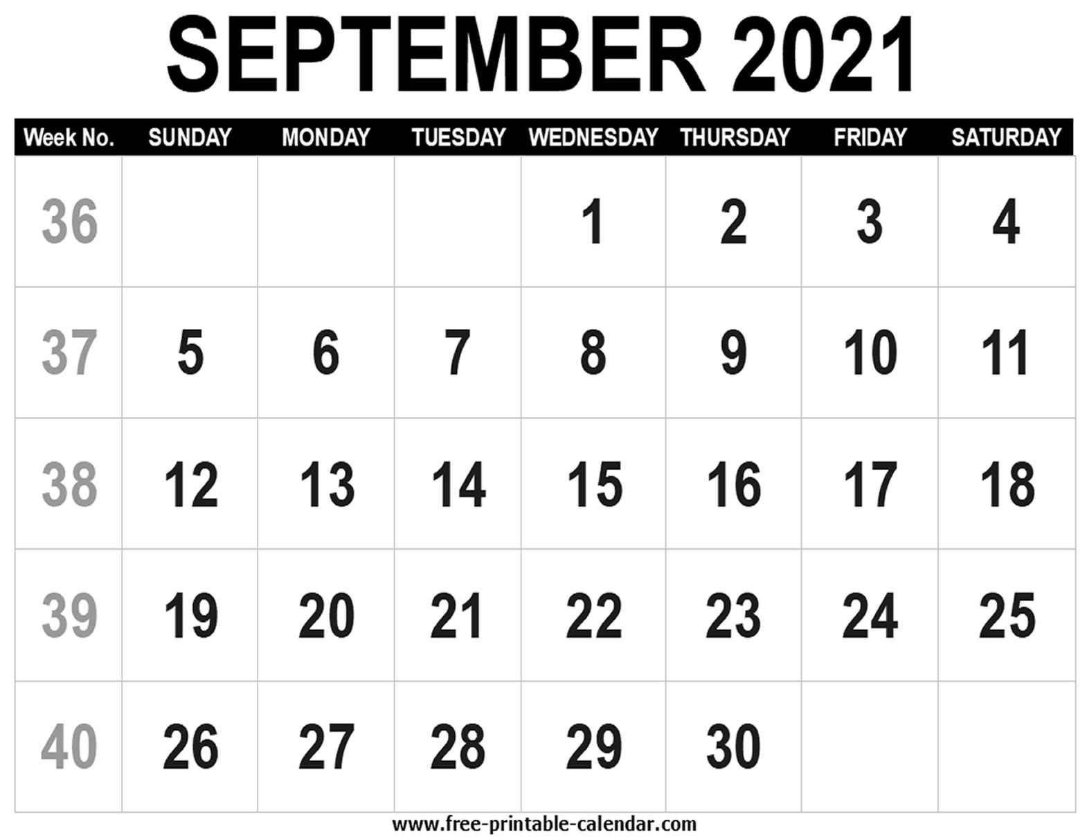 Monthly Fill In Calendar 2021 | Calendar Printables Free Blank