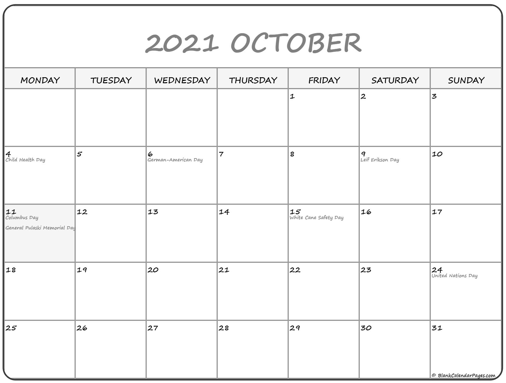 October 2021 Thru December 2021 Calendar | Calendar