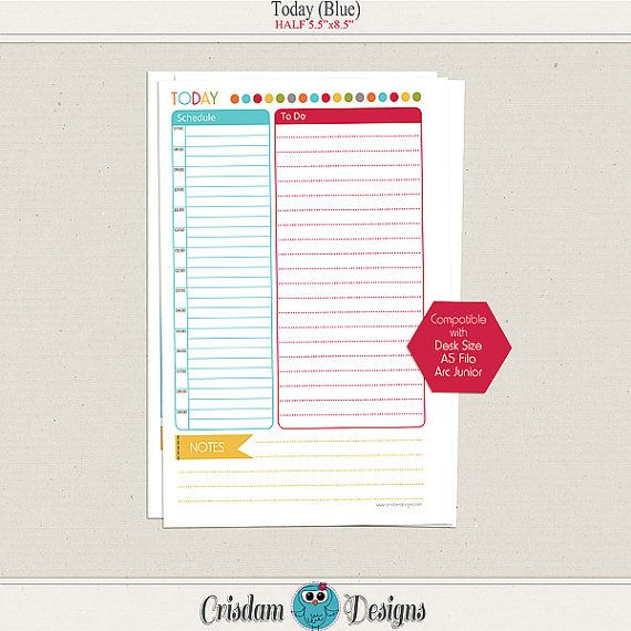 Pinc-M On Filofax A5 | Printable Planner, Planner, Filofax A5