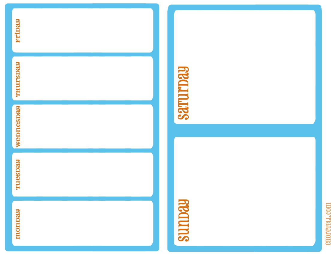 Printable Sunday Thru Saturday To Do List Calendar