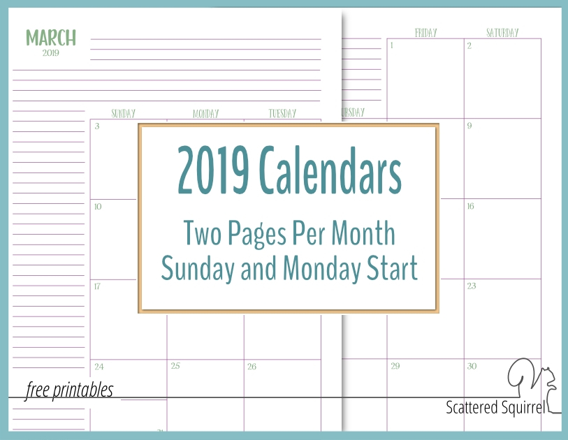 Small Pocket Size Calendar Booklet Free Template Image