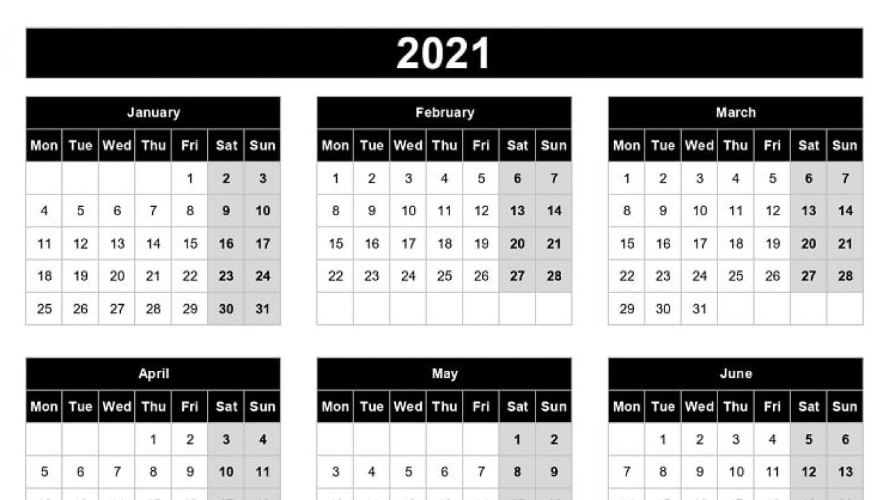 Weeks Calendar 2021 For Tasks | Calendar Page