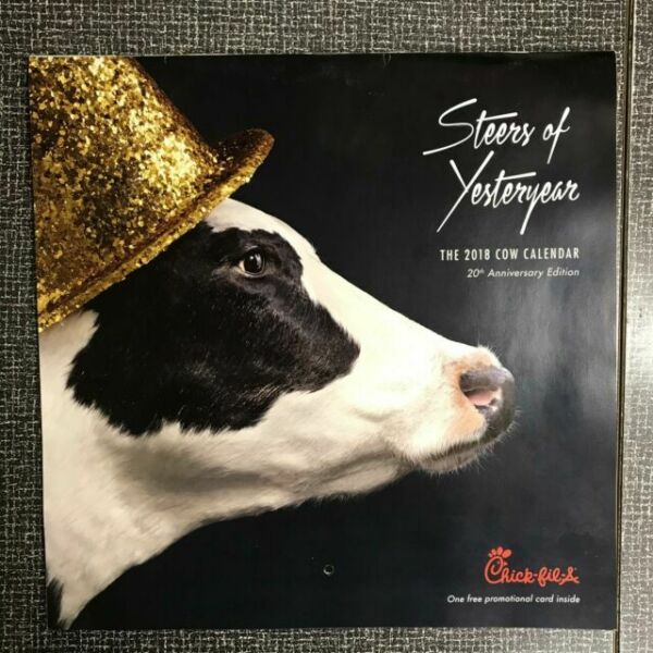 Chick Fil A Calendar Card October 2025