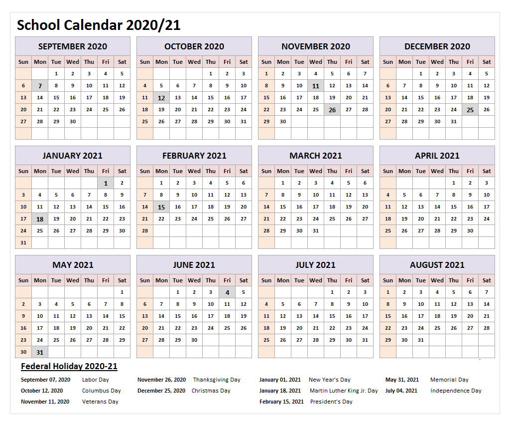 2021 Calendar With Holidays | Calendar 2021