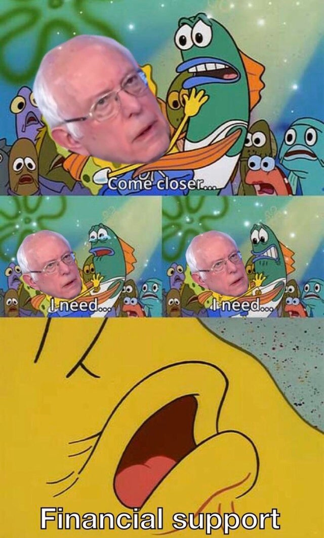 21 &quot;Asking For Your Financial Support&quot; Bernie Sanders Memes