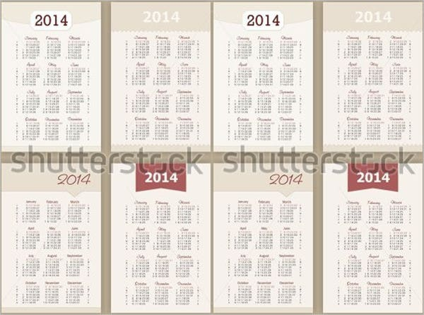 23+ Pocket Calendar Templates - Free Psd, Vector Eps, Png