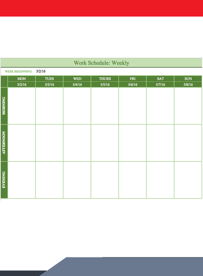 8+ Free Printable Weekly Calendar Templates In Pdf