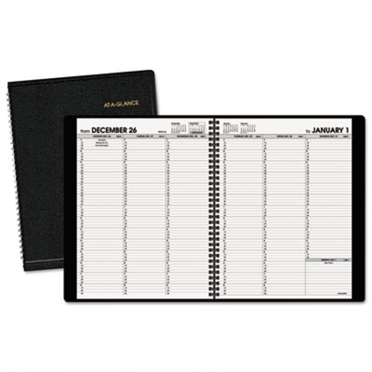 At-A-Glance® Weekly Appointment Book Ruled For 15-Minute